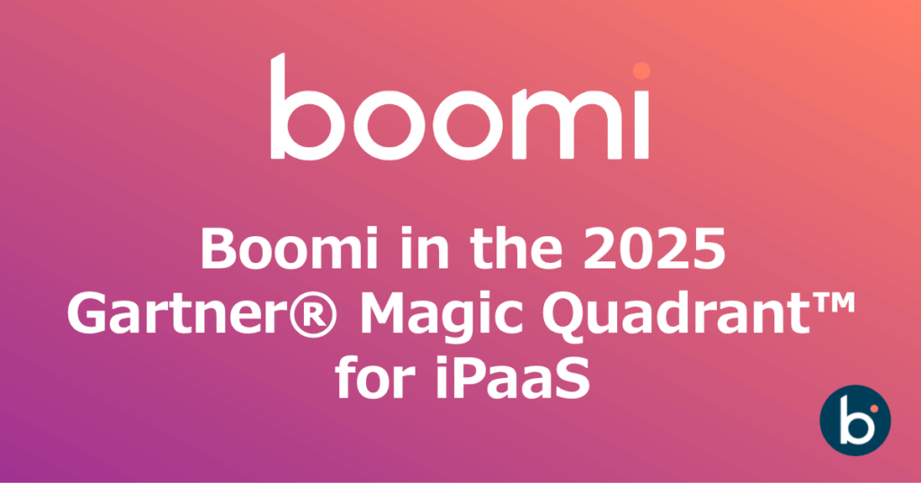 Boomi in the 2025 Gartner® Magic Quadrant™ for iPaaS