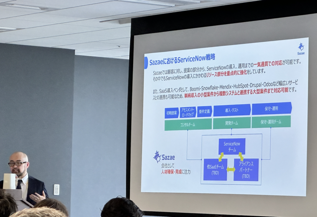 ServiceNowイベント写真