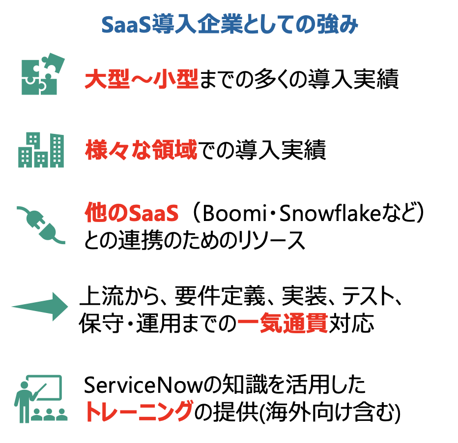 導入企業としての強み