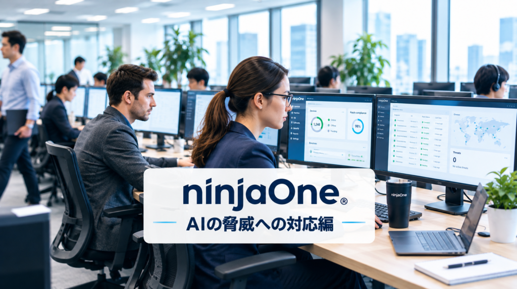 NinjaOne × AI|最新脅威へのリスク対策とIT資産管理を自動化する方法